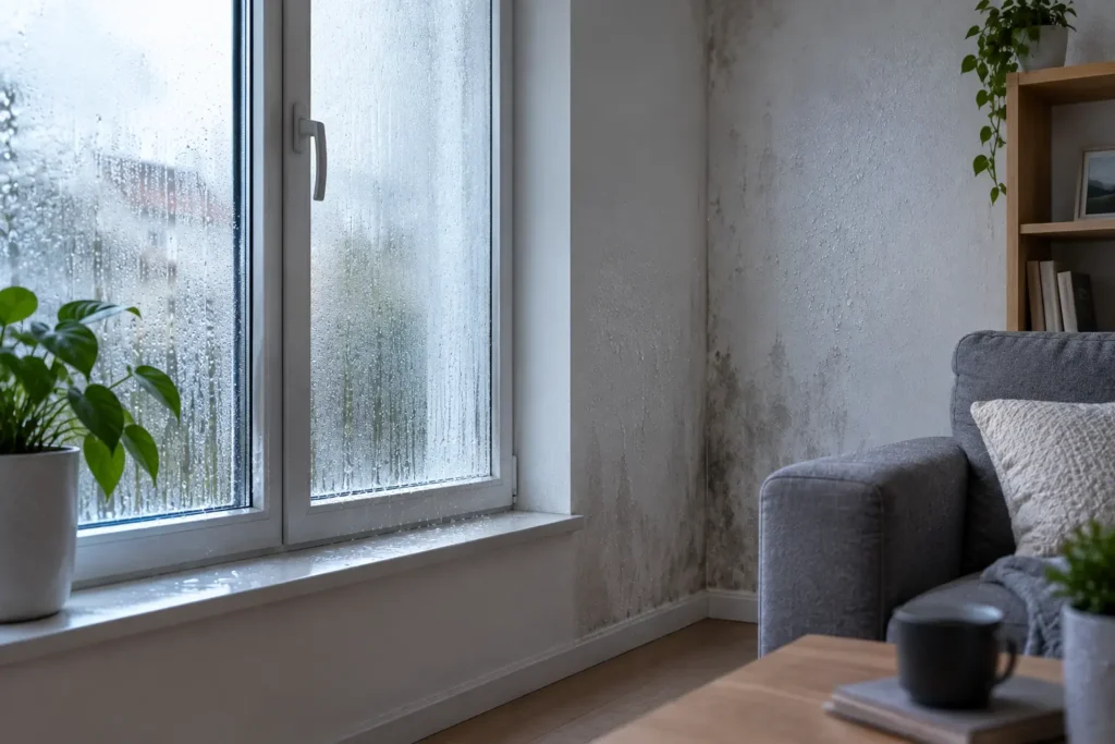 Condensation dans une maison