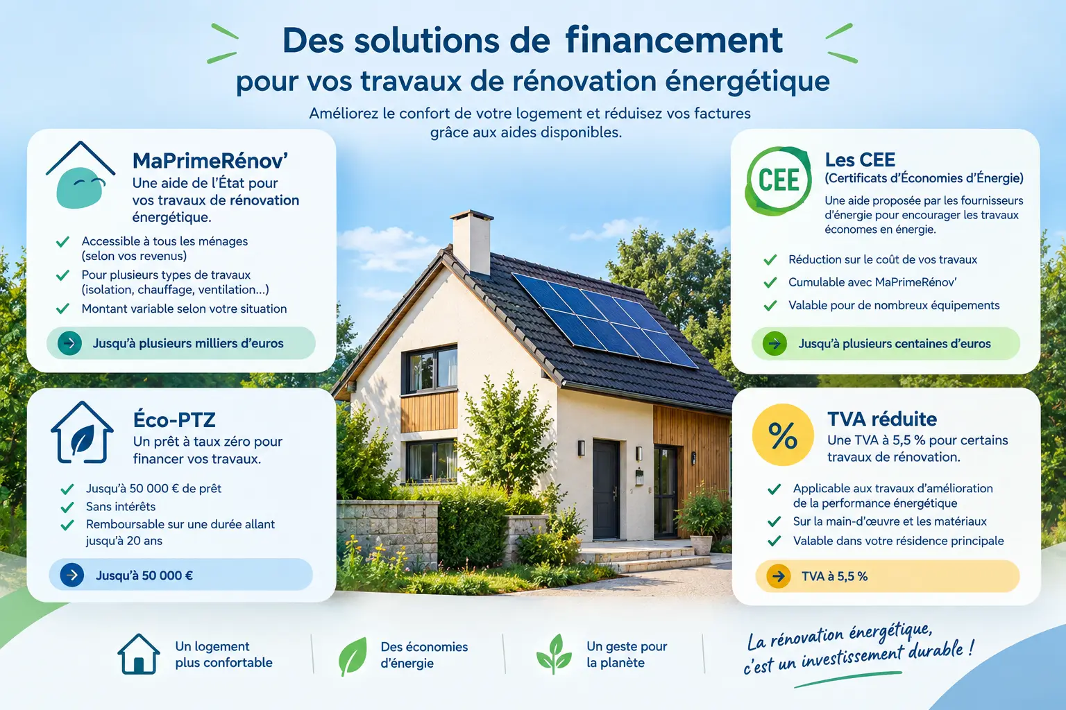 Principales aides pour la rénovation d'une maison ancienne