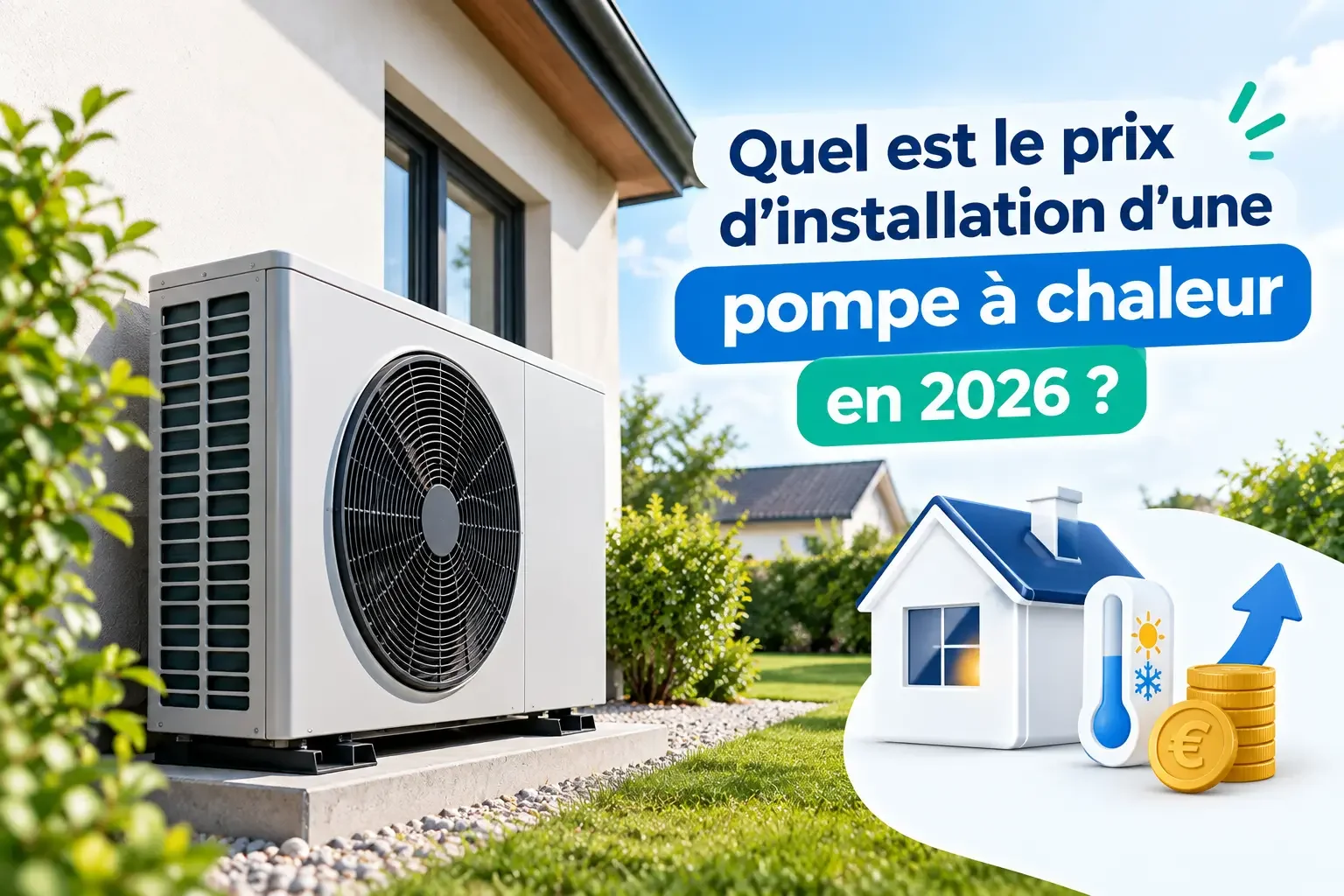 Quel est le prix d’installation d’une pompe à chaleur en 2026 ?